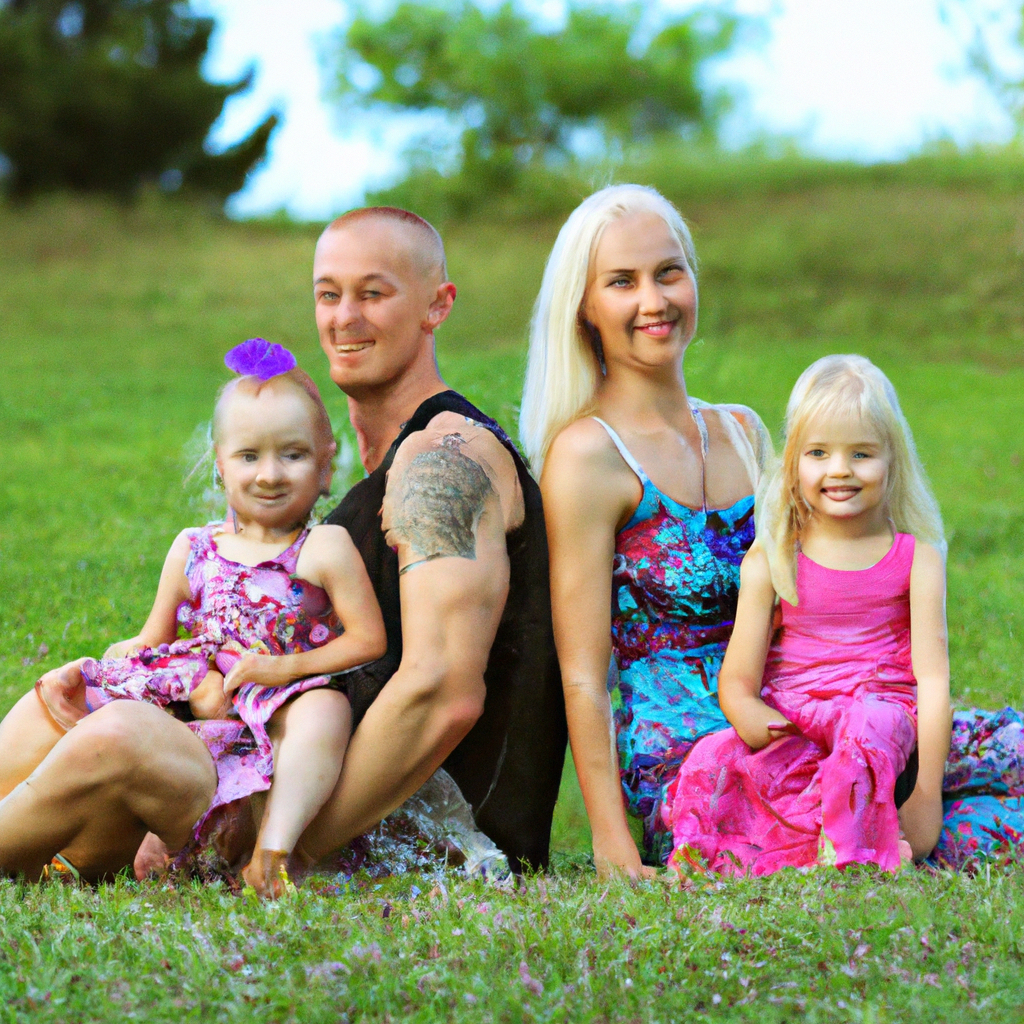 내추럴 가족 사진